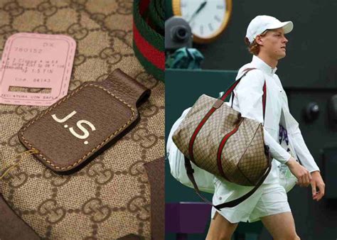 borse gucci sinner prezzo|JANNIK SINNER WIMBLEDON CHAMP.